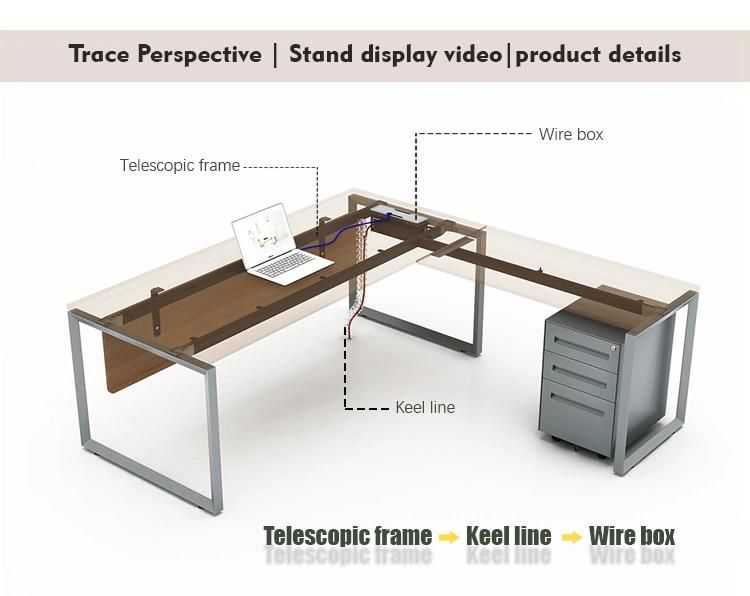 Factory CEO Furniture Table Modern Design Manager Executive Office Desk