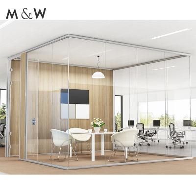 Factory Wholesale Partition Glass Wall System Modern Soundproof Office Furniture
