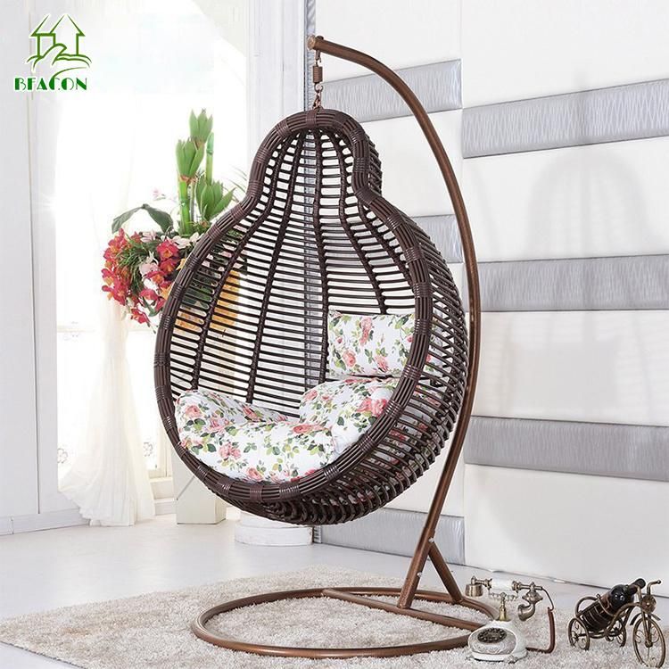 Modern Outdoor Garden Patio Leisure Rattan Aluminum Swing chair