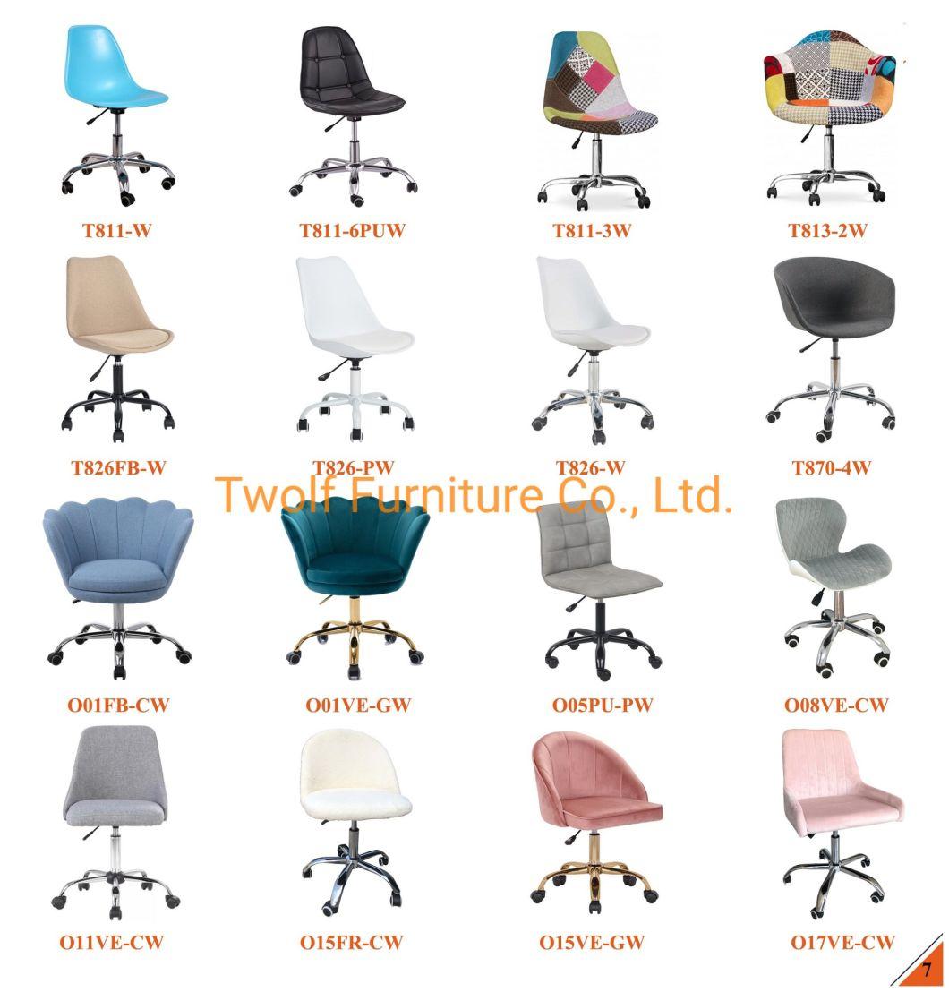 Classic Modern Wooden PU/Leather Metal Executive Computer Manager Swivel Meeting Office Visitor Chair