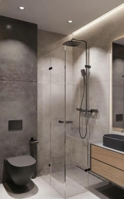 1200mm Width Luxury Modern Design Mirror Sintered Stone Top Ceramic Wash Basin Wooden Bathroom Vanity Cabinet Furniture