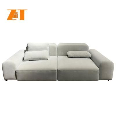 Modern Style Large Size Home Living Room Furniture Fabric Sofa