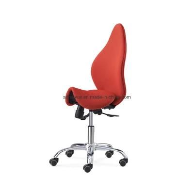 Swivel Office Seating Executive Computer Saddle Chair for Staff