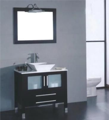 Solid Wood Bathroom Sink Base Cabinets Vanity Sanitary Ware