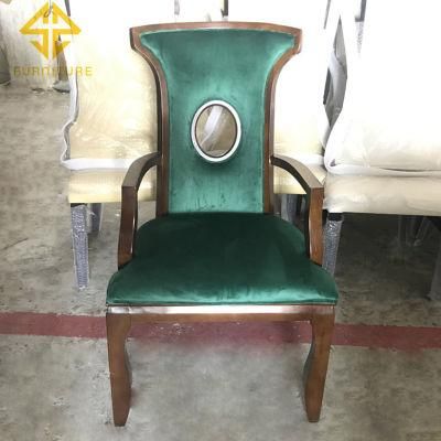 2021 New Solid Wood Simple Design Home Commercial Room Dining Chair Fot Hotel