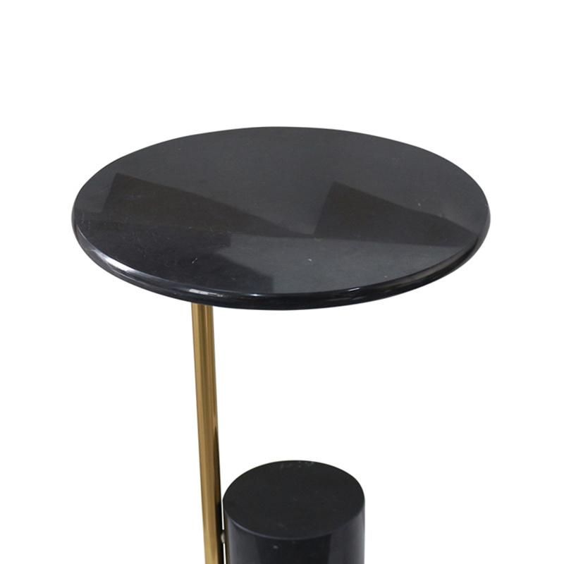 Modern Design Metal Top Small Coffee Table