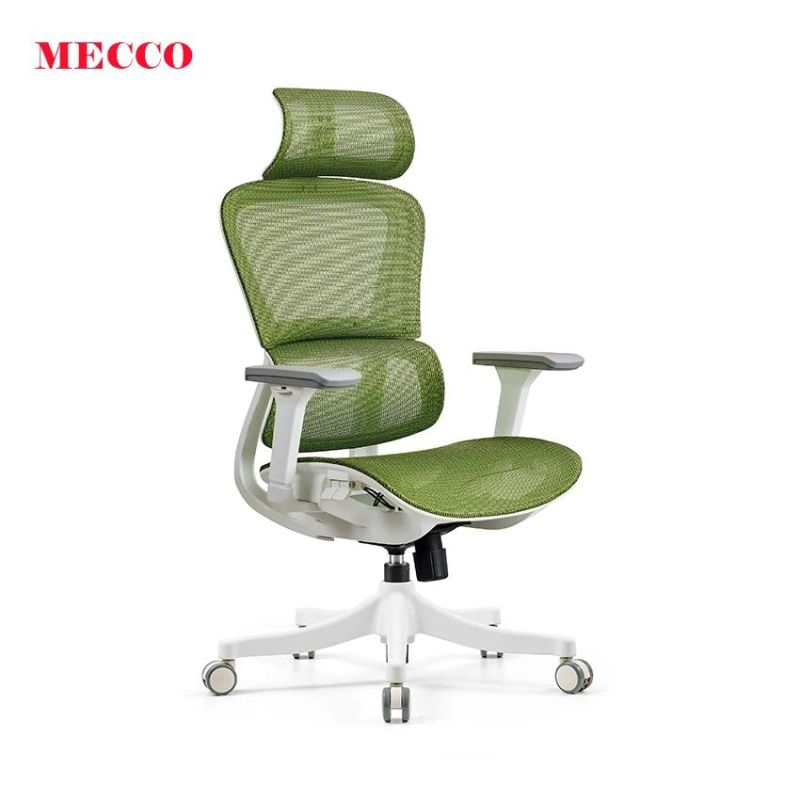 Home Adjustable Mesh Visitor Chair with 3D Armrest