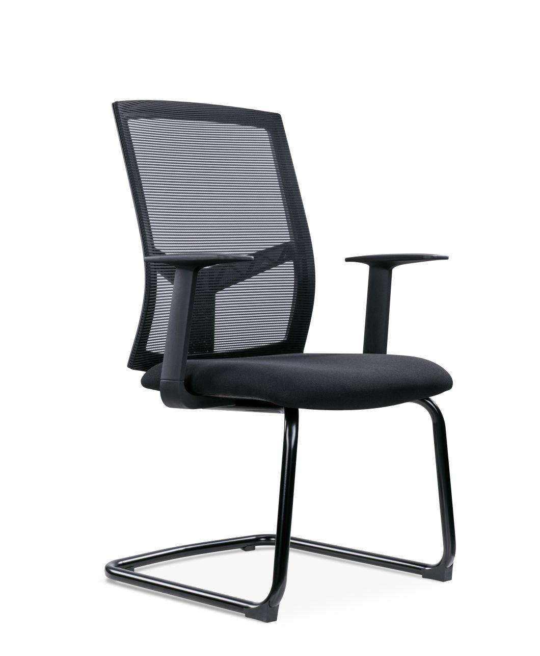 High Quality Office Chair American BIFMA European En1335 Medium Back Modern Fabric Mesh Office Meeting Chair