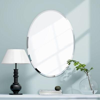 Waterproof Multi-Function Durable Premium Quality Bathroom Furniture White Floor Mirror with Low Price