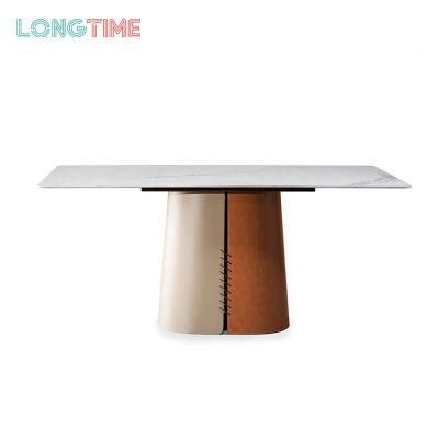 Fashion Design Home Furniture Coffee Table with Marble Countertop