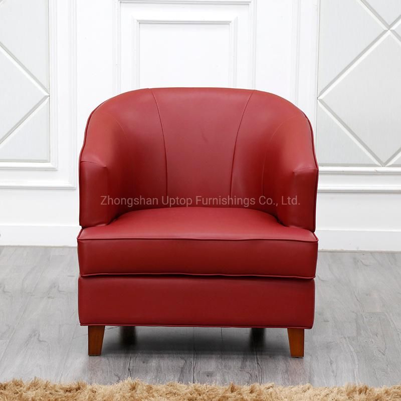 (SP-HC627) Modern Leather Armchair Living Room Hote Lounge Chairs