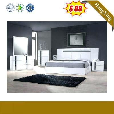 Hot Sell China Fctory Modern Design Wood Bedroom Furniture Set Bed