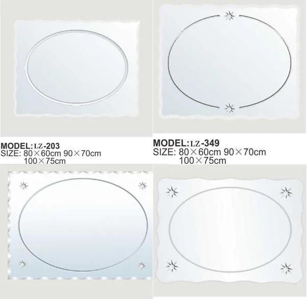 Fashion Waterproof Decoration Cosmetic Wall Bathroom Mirror