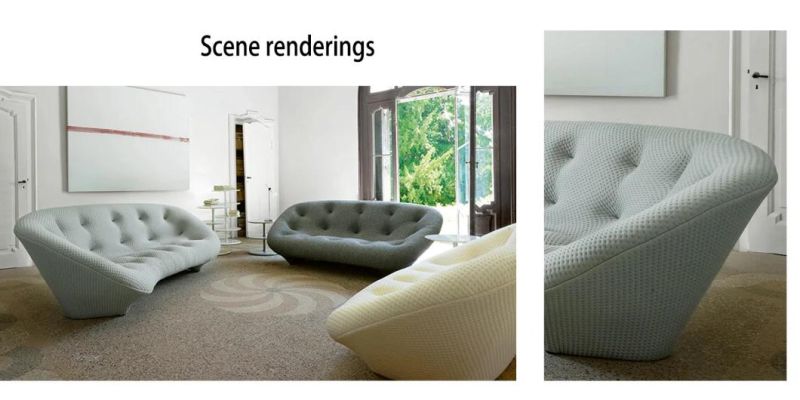 2022 New Design Luxury Living Room Sofa Molded Foam Fabric Couch Sofa Set Modern Leisure Corner Recliner Home Furniture Sofa