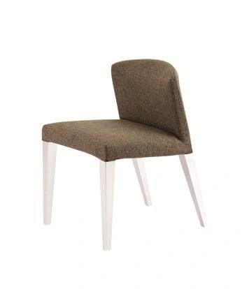 Luxury Metal Frame Dining Room Furniture Fabric Chairs Upholstered Dining Chair for Sale