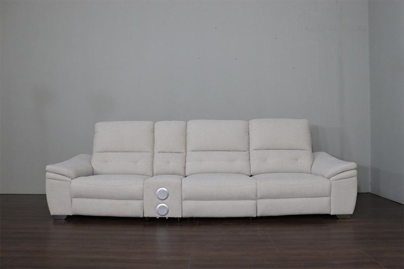 Customized Living Room Furniture Modern Simple Smart Sofa Combination Light Luxury Fabric Sofa