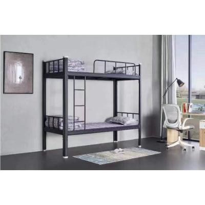 Bedroom Furniture Metal Frame Dormitory Students Steel Apartment Bunk Bed