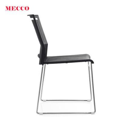 Plastic Fixed Armrest Mesh Office Chair Ergonomic Training Conference Chair