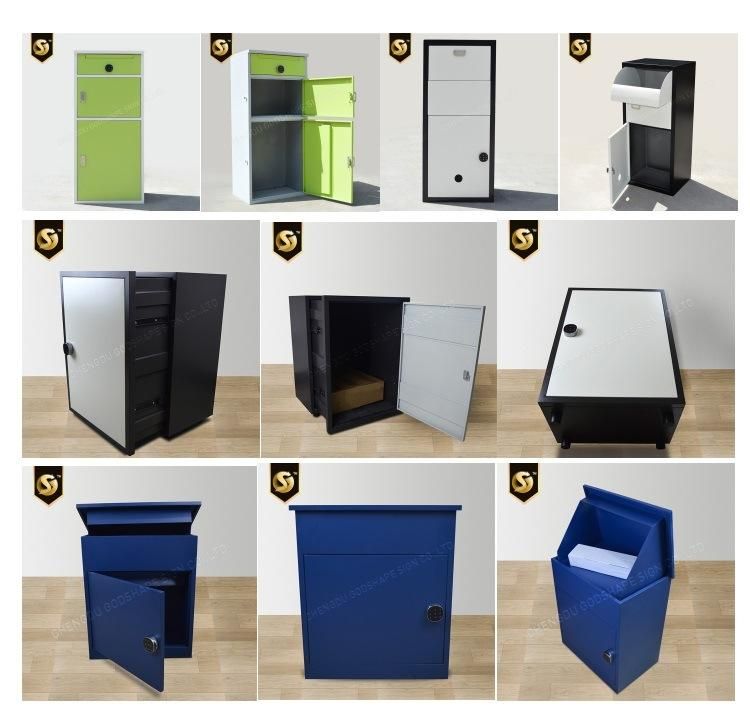 Outdoor Metal Package Stainless Steel Large Smart Parcel Delivery Drop Post Mail Letter Box