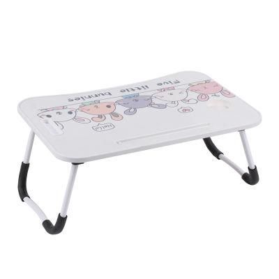Portable Adjustable Bed Laptop Desk Study Drawer Table