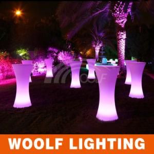 LED Party Events Illuminated Outdoor Furniture