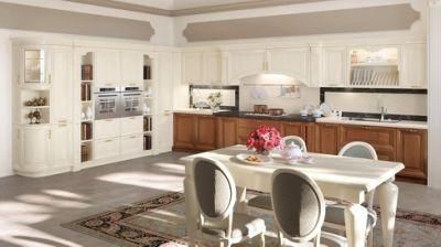 European Style Solid Wood Kitchen Painted Wooden Kitchen Design Modern Kitchen Furniture