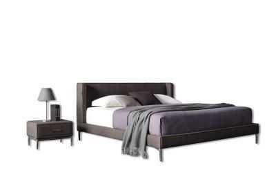 Best Seller Home Furniture Modern Bedroom Furniture Soft Fabric Bed King Bed Double Bed Sofa Bed as Italy Style&#160;