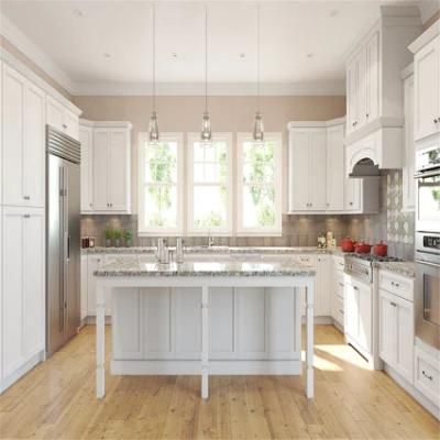 China Supplier Custom Wood Kitchen Cabinets Modern Fitted Complete Kitchens Design Units