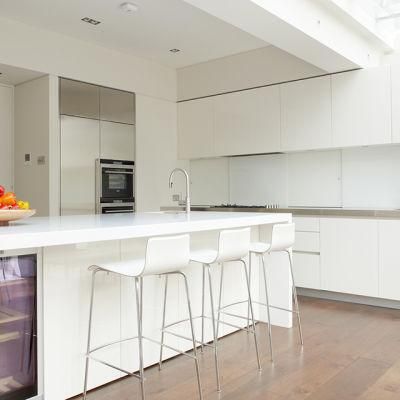 White Lacquer Kitchen Cabinet Designs Modern