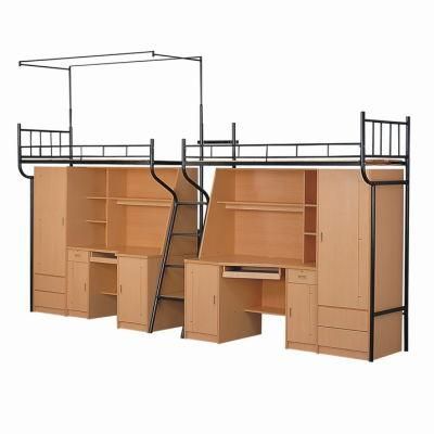 Metal Double Bunk Beds Dormitory Furniture
