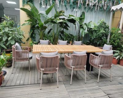 Modern Style Garden Outdoor Patio Outdoor Rattan Furniture Table and Chair