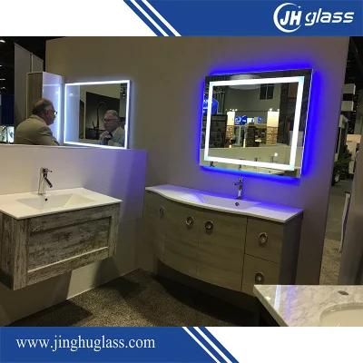 Bathroom Stainless Steel Smart LED Mirror with Bluetooth