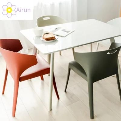 Nordic Modern Minimalist Plastic Dining Chair Designer Creative Home Restaurant Coffee Shop Chair to Be Disassembled