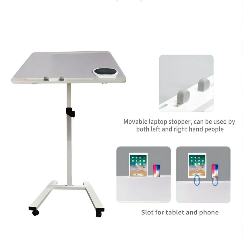 Modern Design Mobile Conference Table Folding Adjustable Portable Laptop Table Computer Table