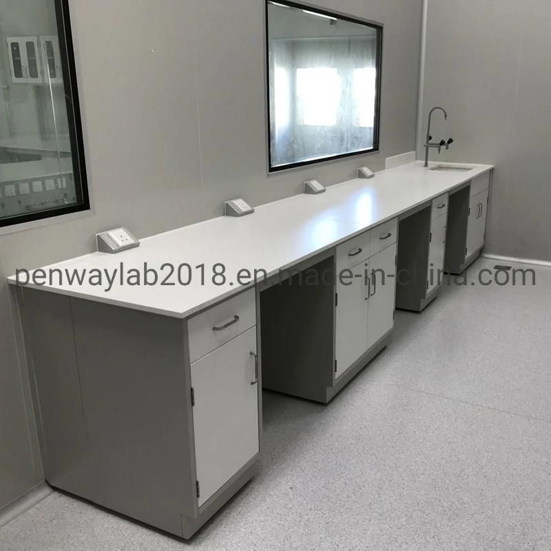 Modern School Lab Furniture Center Table