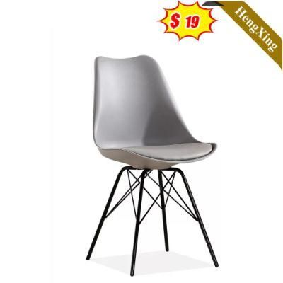 Wholesale Home Furniture Indoor Restaurant Upholstered design Leather Modern Dining Room Chairs with Metal Frame