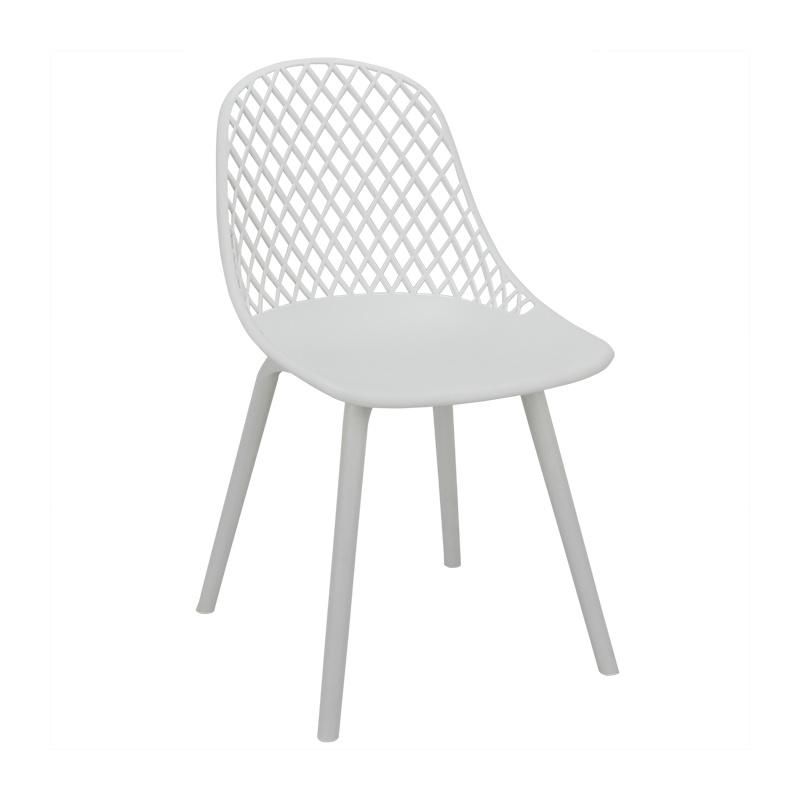 Rikayard High Quality Modern Cheap Wholesale Cali Dining Armless PP Plastic Chair