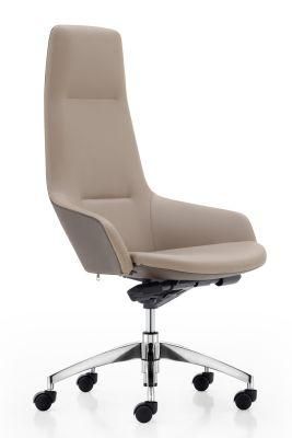 Zode High Back Reclining Office High Quality Modern Fashionable Genuine Leather Manager Computer Conference Executive Chair