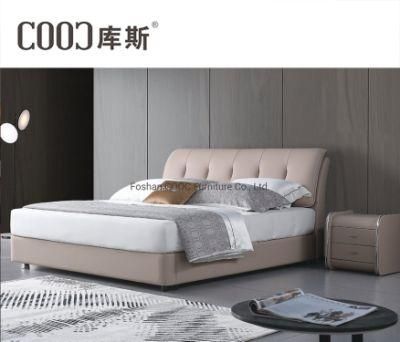 High Quality Modern Bed Leather Furniture