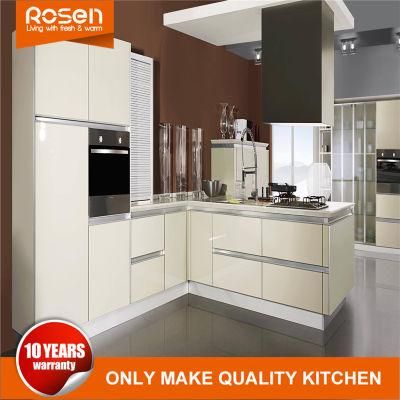 Chinese Fitted Two Pack Finish Melamine Kitchen Cabinets Furniture