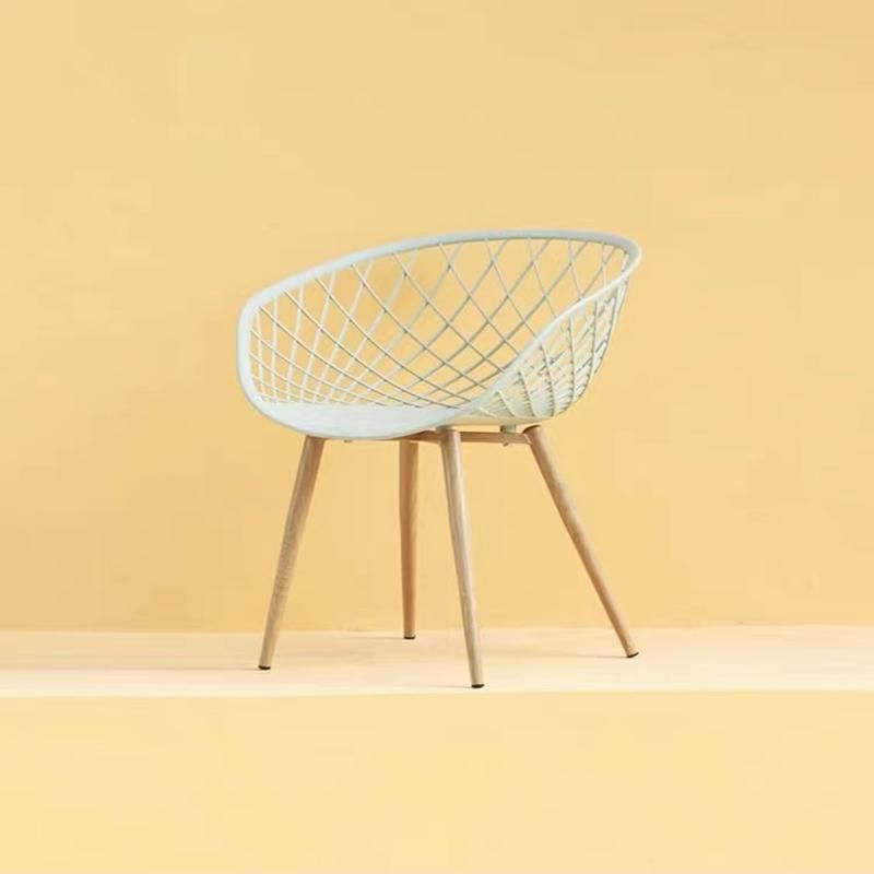 2022 Colorful Stackabl Restaur Colour Kitchen Outdoor Dining Cafe Plastic Chair