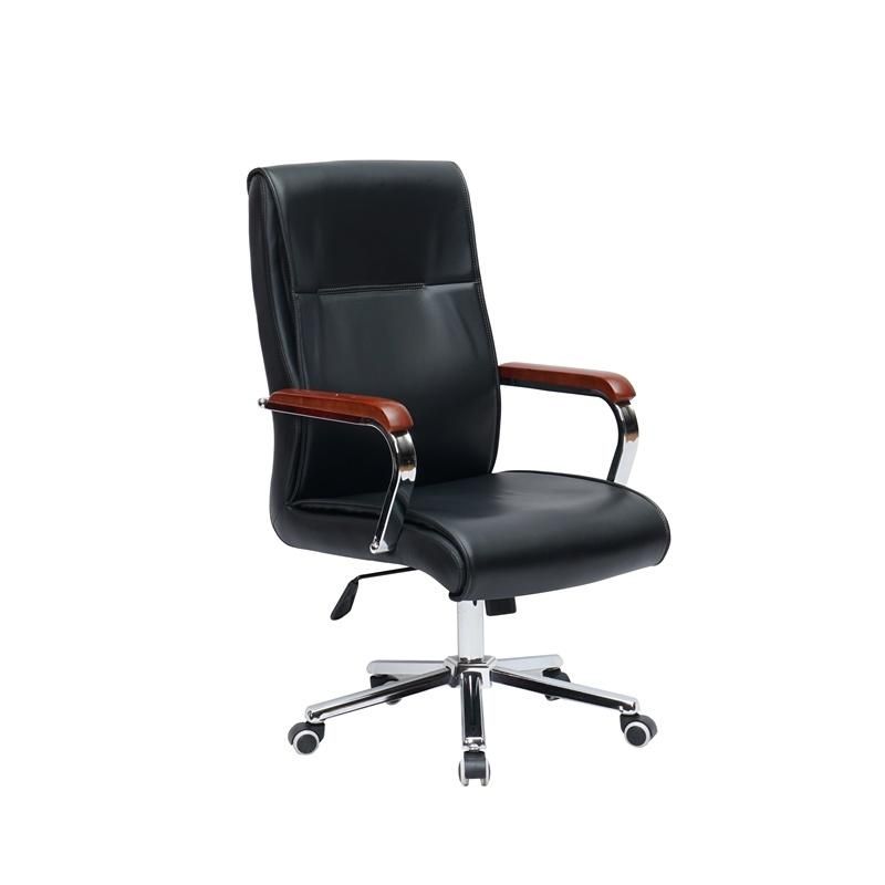 Home Office Furniture Revolving Luxury High Back Executive PU Leather Office Chair