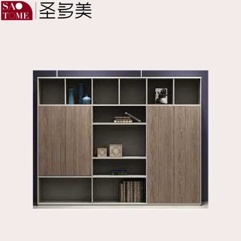 Modern High-End Home Study Office Furniture Configuration Sensor Light with Bookcase