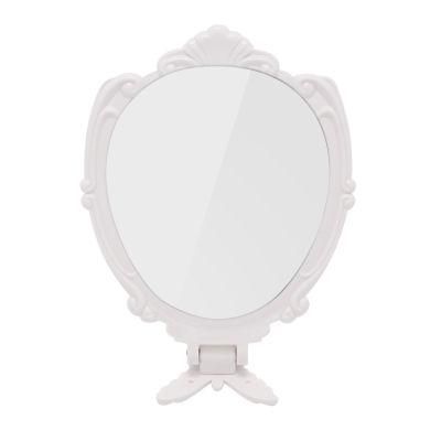 Hot Selling Delicate Pattern Framed Handheld Makeup Mirror Pocket Mirror