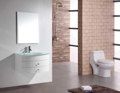 Modern MDF Wall Mounted Bathroom Furniture with Mirror