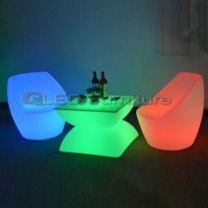 Color Changing Rechargeable LED Chair Lighting Single Chair