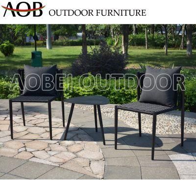 Outdoor Modern Garden Patio Hotel Resort Apartment Terrace Balcony Rope Woven Lounge Chair Furniture