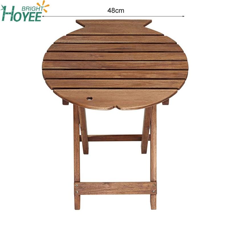 Acacia Wood Folding Table