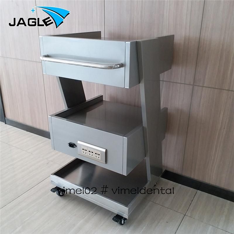 Mobile Stainless Steel Dental Cabinet Modern Medical Hospital Clinic Furniture