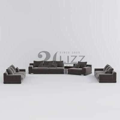 Nordic Modern Design Luxury Modular Velvet Sofa Living Room Furniture Leisure Fabric Couch
